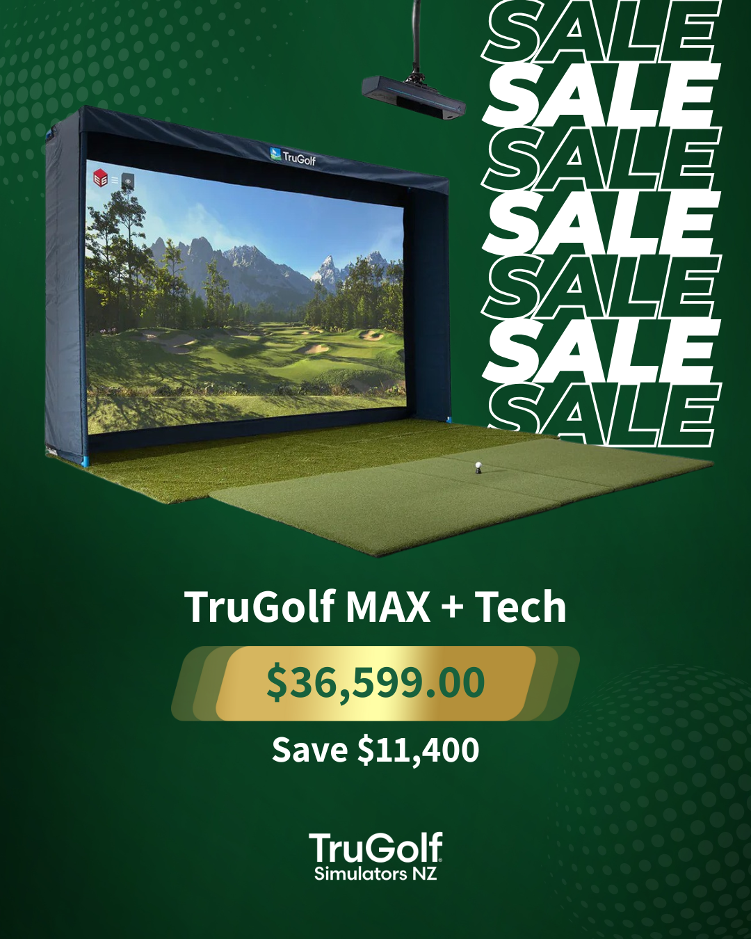 TruGolf MAX with Technology